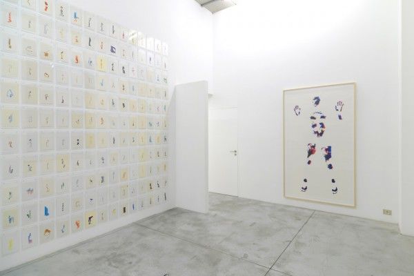 Erik Frydenborg, Full Color Bachelor, 2014 Installation view, Albert Baronian, Brussels.